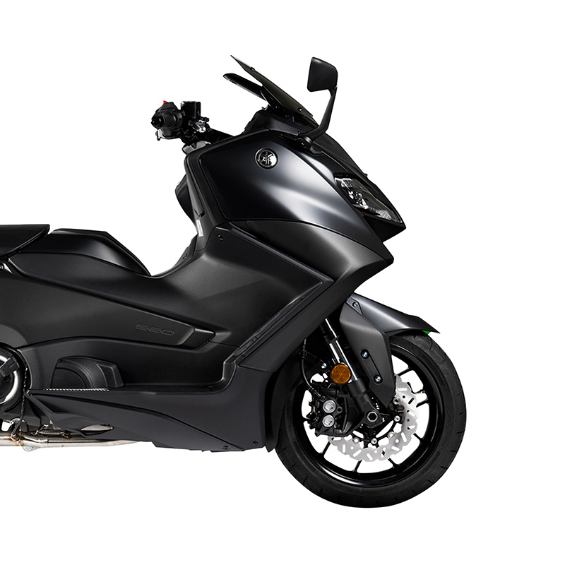 Pare-brise Malossi pour Yamaha T-Max 560 2022+ court fumé foncé (315 x 410 mm) - vue 3