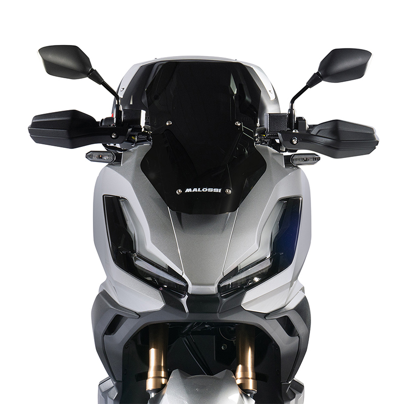 Pare-brise saute-vent maxiscooter Honda 350 X-ADV 2021+ fumé foncé H460 mm L290 mm - vue 2