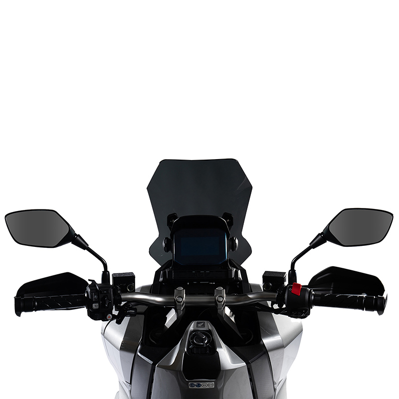 Pare-brise saute-vent maxiscooter Honda 350 X-ADV 2021+ fumé foncé H460 mm L290 mm - vue 3