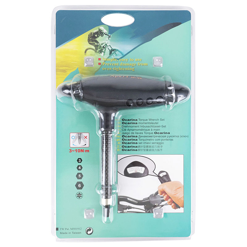 Clé dynamométrique Icetoolz Ocarina 3-10 Nm avec clés Allen 3-4-5-6 mm et Torx T25 - vue 8