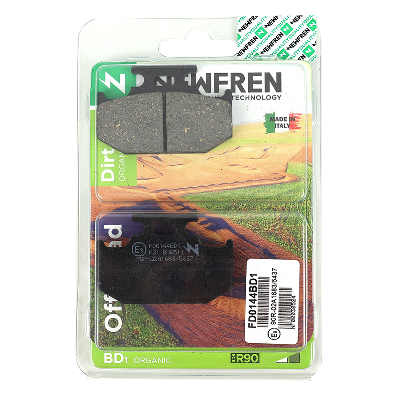 Plaquette de frein Newfren FD0144BD1 organique - vue 3