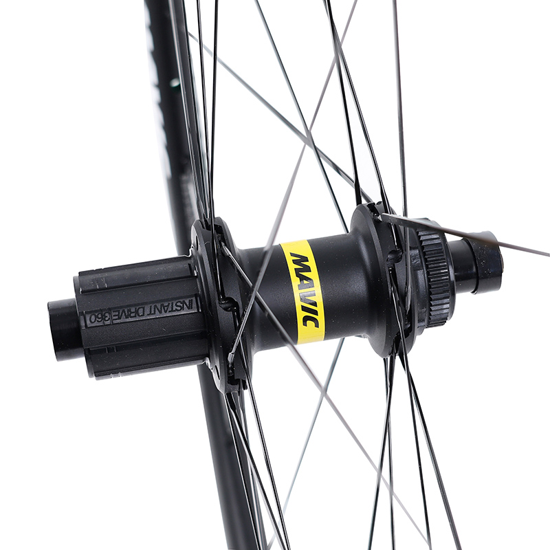 Roue arrière route disque 700 Mavic Ksyrium 30 Shimano 11-10V Centerlock tubeless ready 12-142 noir - vue 3