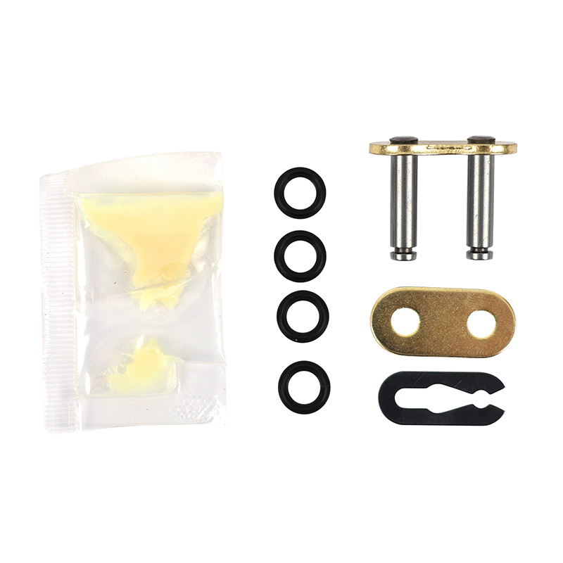 Chaîne moto AFAM 428 134 maillons XS-Ring renforcée or (A428XMR-G2 134L) - vue 3