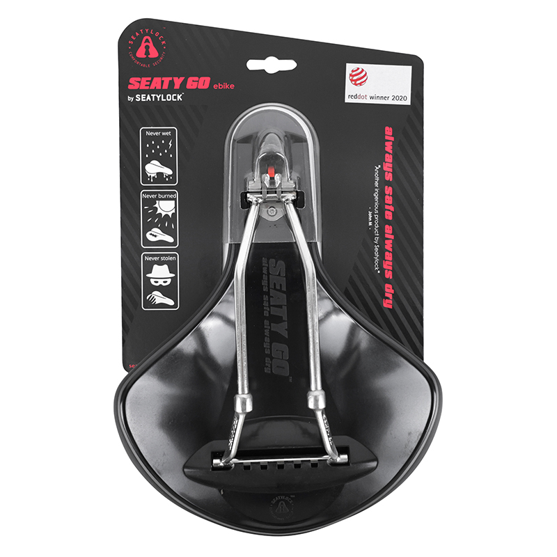 Selle Seatylock antivol Seatygo E-Bike noir mixte 280 x 210 mm - vue 7