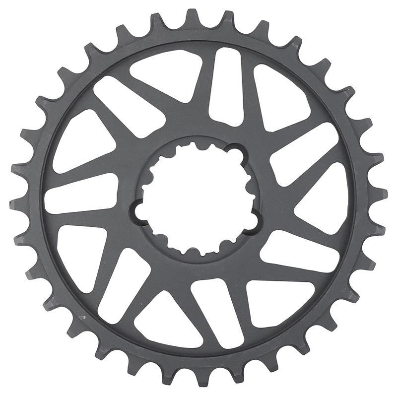 Plateau VTT direct mount pour sram X01-XX1 Stronglight mono alu noir 32DTS - deport 3MM 12V. - vue 2