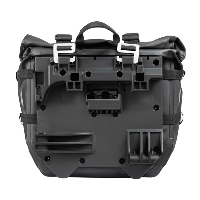 Sacoche cavaliere laterale Shad TR30 terra 30L noir etanche double locking system (fixation 3P et 4P system vendu separement) (X0TR30) (paire) - vue 4