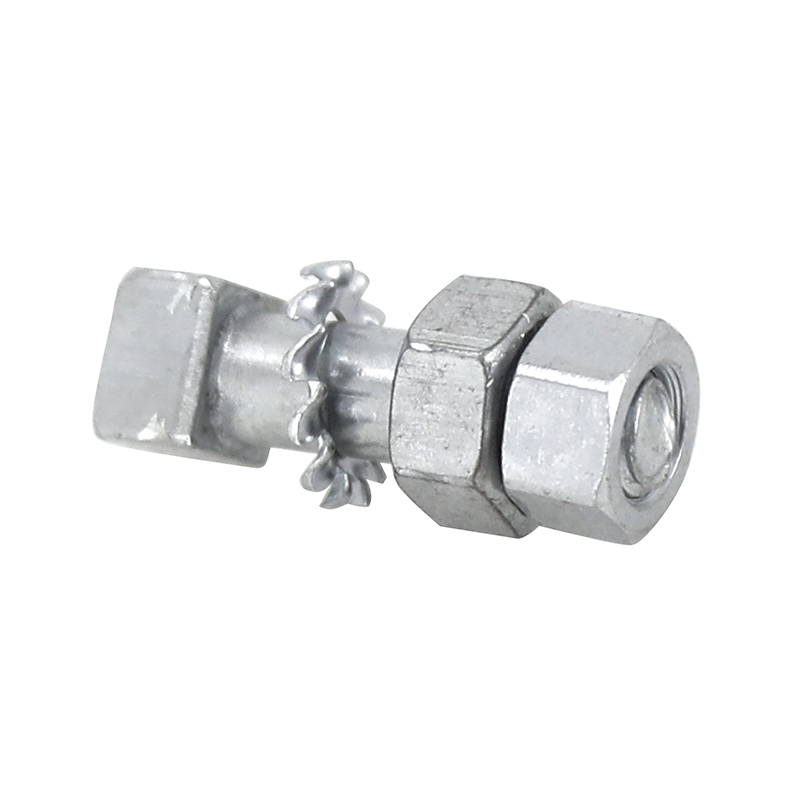 Vis de couronne avec écrou cyclo adaptable Peugeot 103 - MBK 51 M6 x 20 mm tête carrée - vue 2