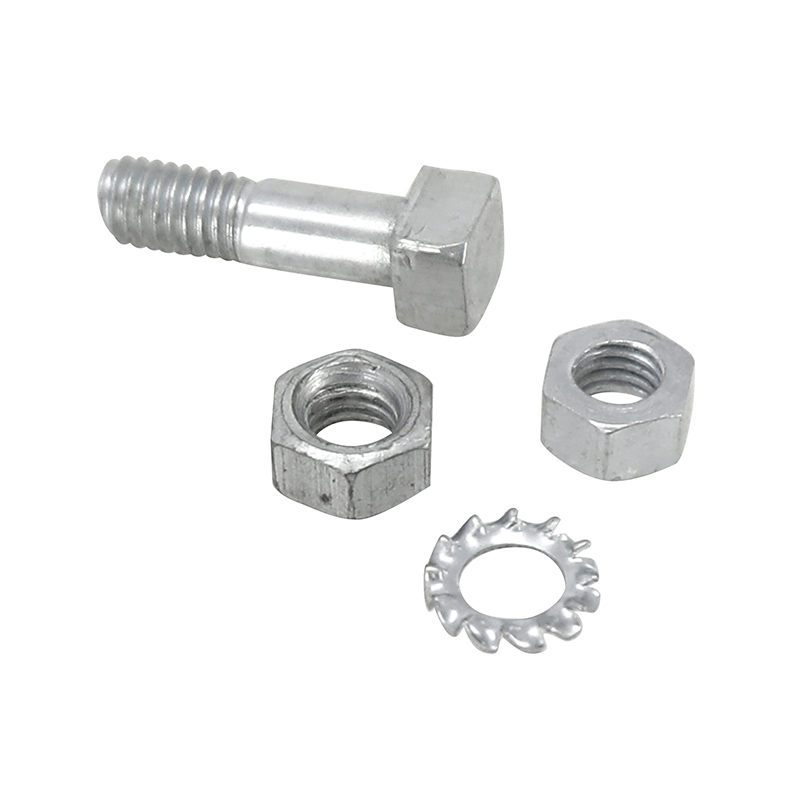 Vis de couronne avec écrou cyclo adaptable Peugeot 103 - MBK 51 M6 x 20 mm tête carrée - vue 3