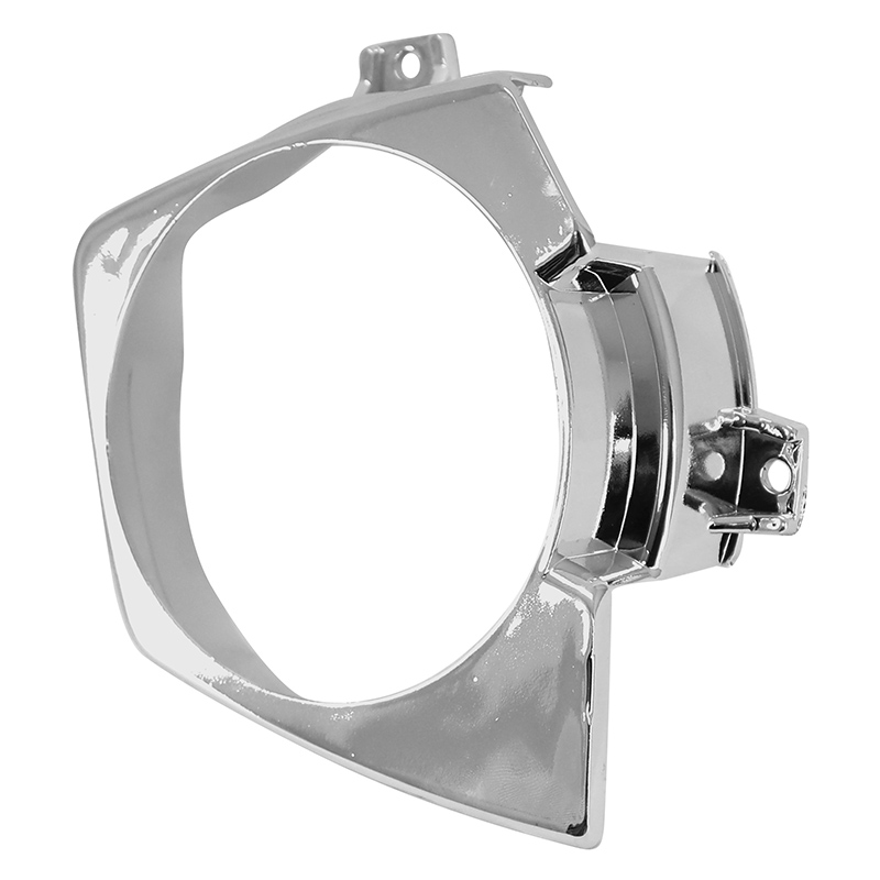Cache courroie cyclo adaptable Peugeot 103, 104 GT chrome - vue 2