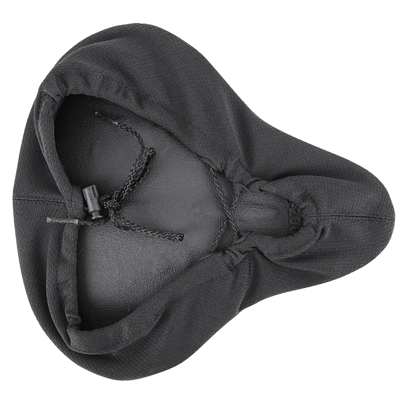 Couvre-selle vélo Newton gel mémoire de forme noir (276X263MM) - vue 3