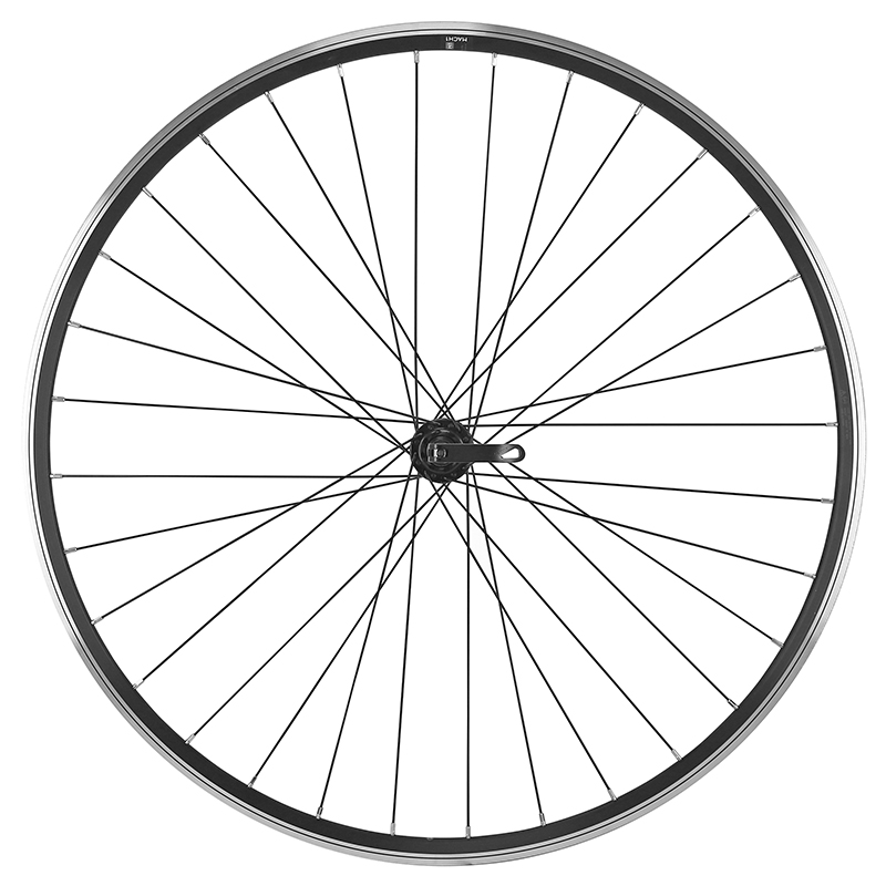 Roue route P2R 700 CFX avant moyeu à roulement 32 rayons jante 13C noir - vue 2
