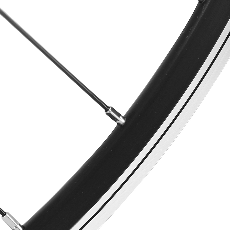 Roue route P2R 700 CFX avant moyeu à roulement 32 rayons jante 13C noir - vue 4