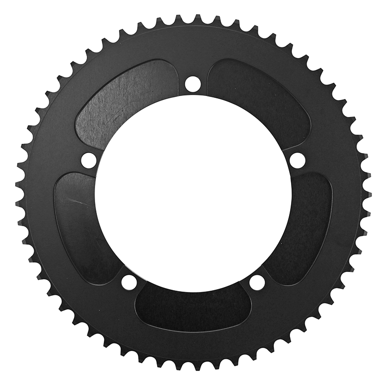 Plateau piste Spécialités TA 5BRA diamètre 144 mm full track 62 DTS noir alu 7075 chaîne 3,17 mm - vue 2