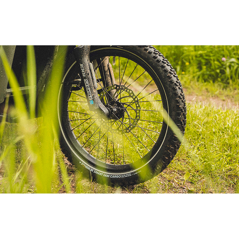 Pneu Schwalbe Smart Sam 27.5 x 2.35 noir TR 60-584 flanc réflex homologué VAE E50 - vue 4