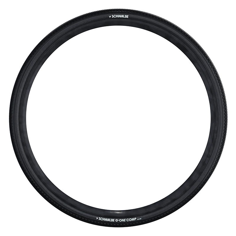 Pneu gravel Schwalbe G-One Comp 700 x 35 noir renfort K-Guard TR - vue 3