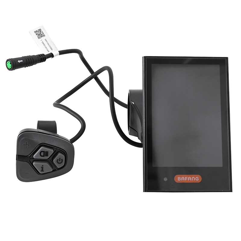 Compteur Display Bafang DP C18 UART avec unité de commande VAE moteur central noir - vue 2