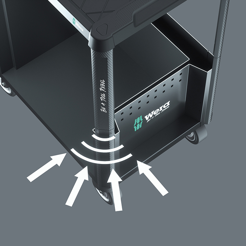 Servante d'atelier Wera 9700 Tool Rebel 94 pièces - vue 6