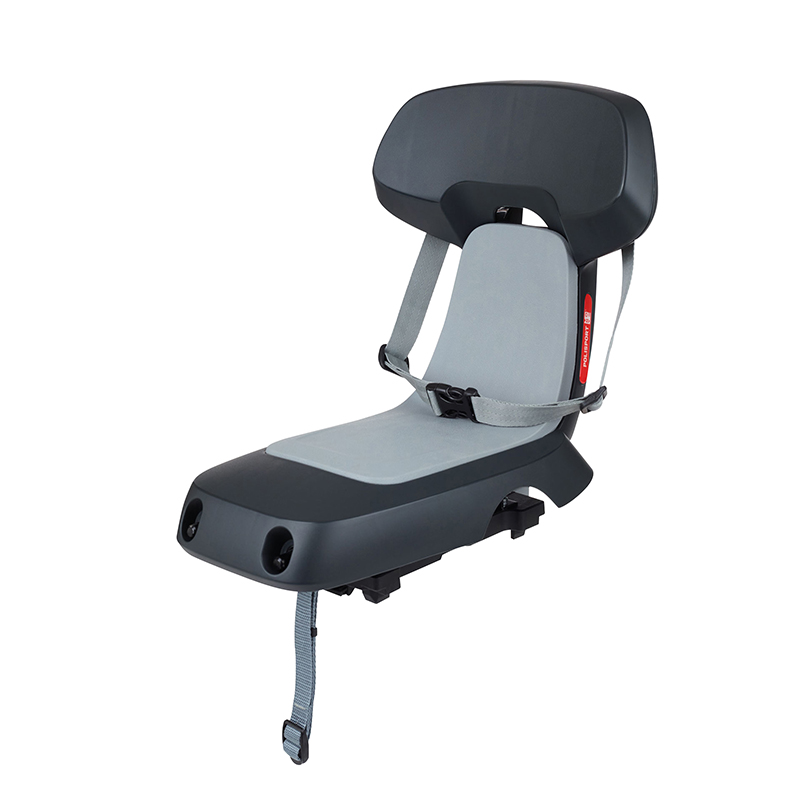 Porte-bébé siège enfant arrière Polisport Guppy Junior fixation étau porte-bagages gris foncé (jusqu'à 27 kg) - vue 8