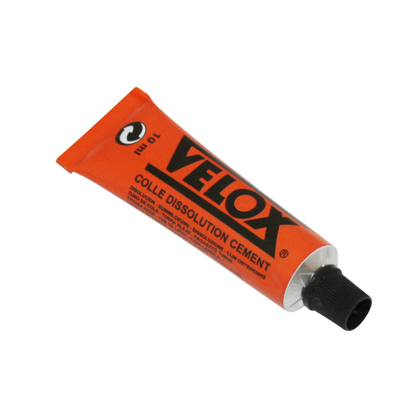 Tube de colle dissolution Velox pour rustines 10 ml (boîte de 18 tubes) - vue 3