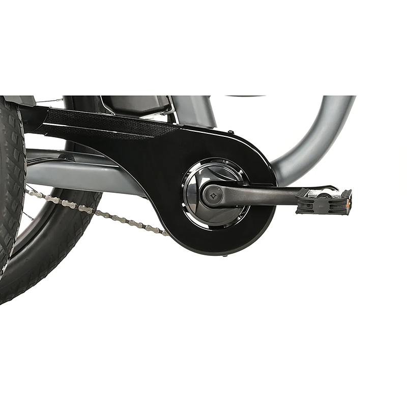 Tricycle electrique-vae city Leader Fox 24" lovelo 2025 mixte gris mat 3V shimano nexus moteur roue av bafang 36V 45NM batterie 16,7AH (avec differentiel) - vue 3