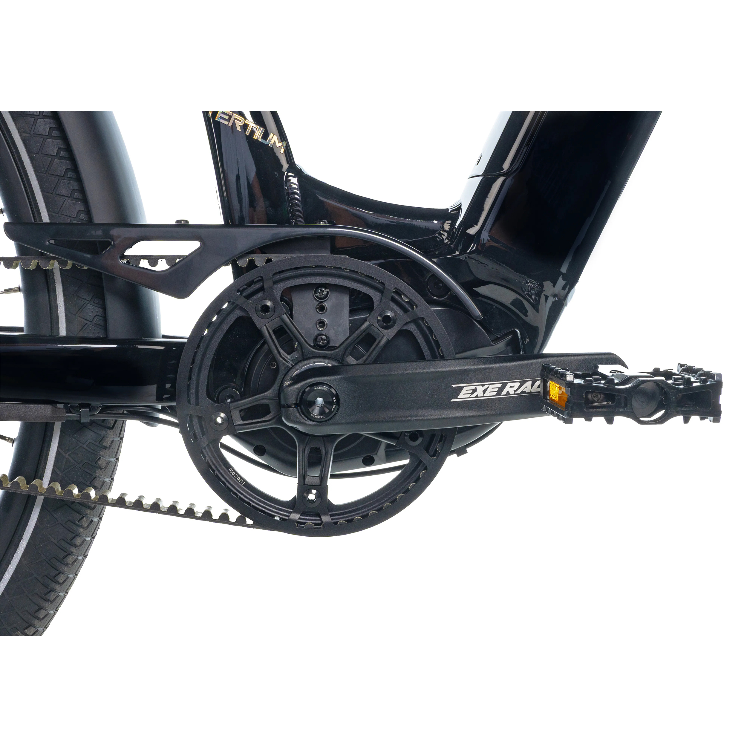 Velo electrique-vae city 28 Leader Fox tertium 2025 mixte noir brillant 8V shimano nexus moteur central bafang M420 36V 80NM batterie 15AH (20'' - H50,8CM - taille l - pour adulte de 178CM à 185CM) - vue 4