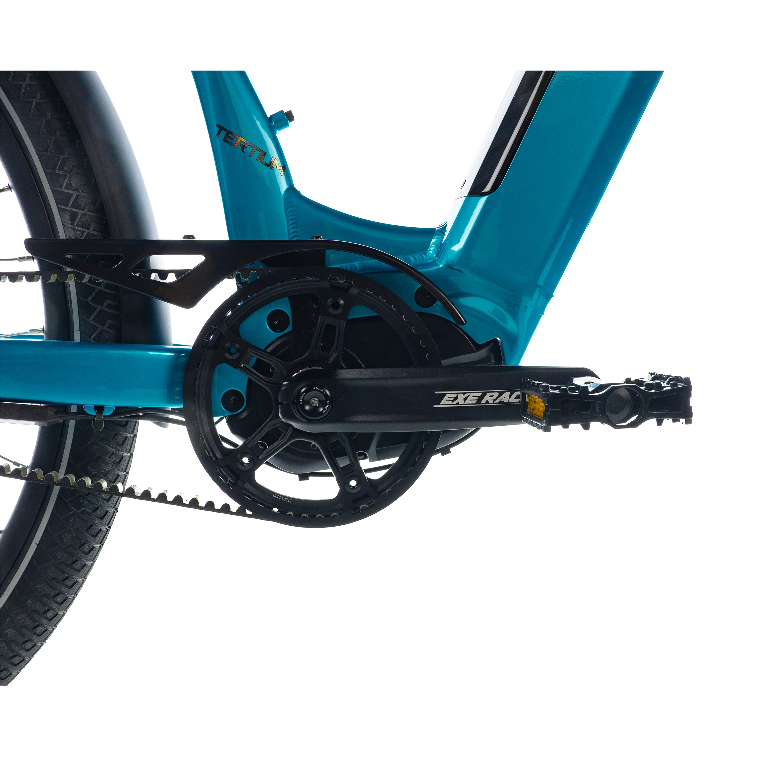 Velo electrique-vae city 28 Leader Fox tertium 2025 mixte bleu clair 8V shimano nexus moteur central bafang M420 36V 80NM batterie 15AH (16,5'' - H42CM - taille s - pour adulte de 158CM à 168CM) - vue 4