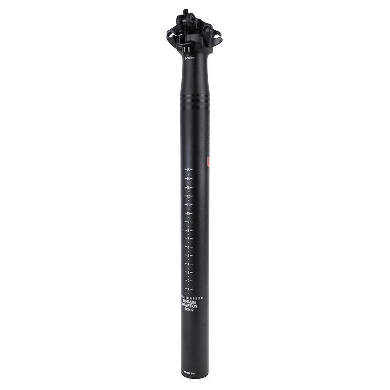 Tige de selle Ergotec Skalar aluminium 6061T6 noir Ø 34,9 mm L 400 mm recul 0 mm - vue 2