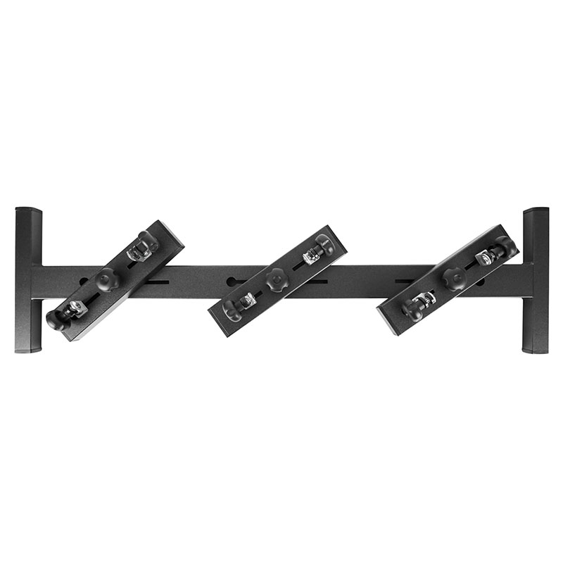 Porte-vélo de coffre Mottez pour 3 vélos monospace et SUV 950x260x110 mm - vue 2