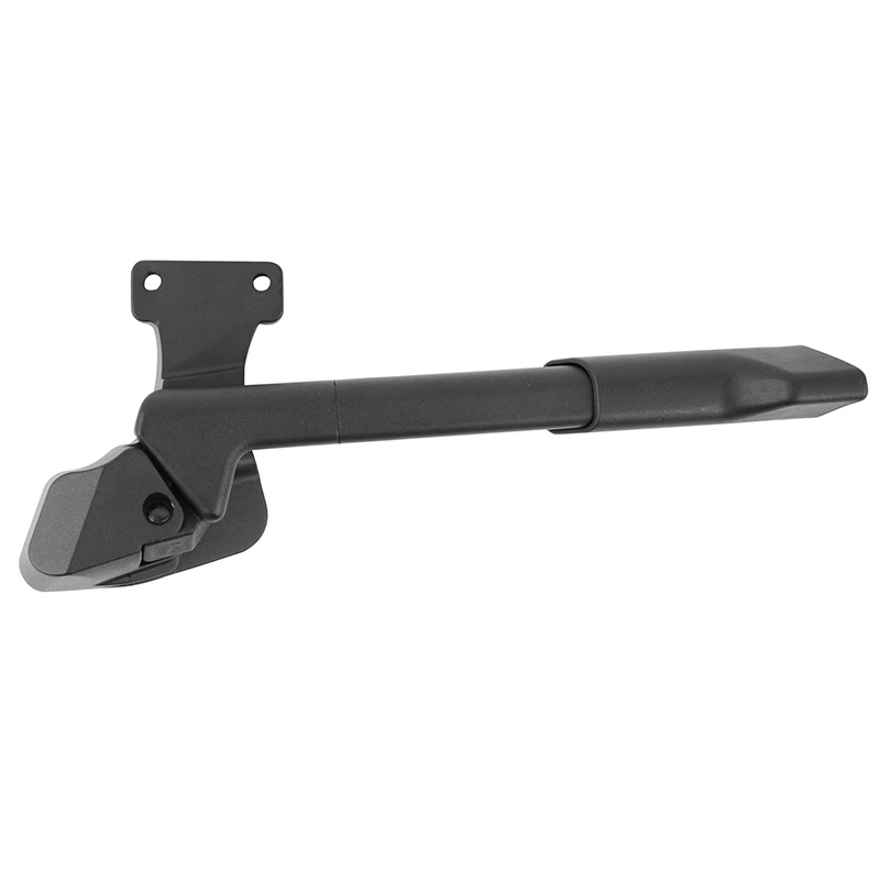 Bequille velo laterale arriere Newton 26-29'' noir reglable fixation 2 vis sur base entraxe 40MM - supporte 50KGS - vue 2