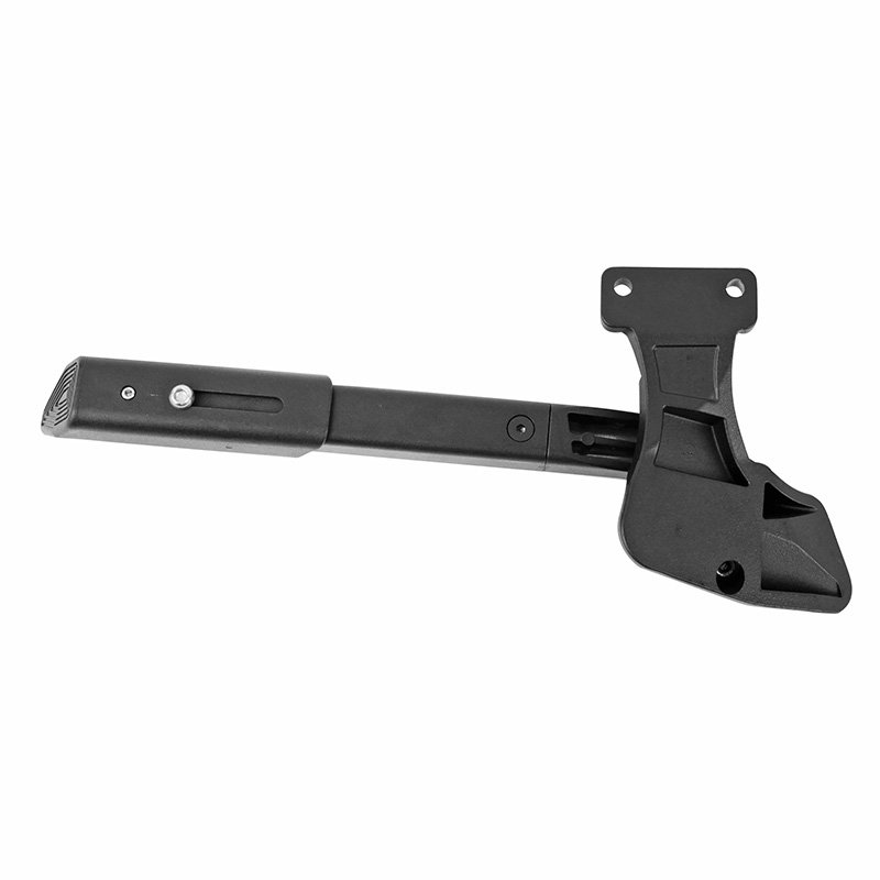 Bequille velo laterale arriere Newton 26-29'' noir reglable fixation 2 vis sur base entraxe 40MM - supporte 50KGS - vue 3