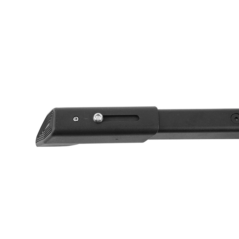 Bequille velo laterale arriere Newton 26-29'' noir reglable fixation 2 vis sur base entraxe 40MM - supporte 50KGS - vue 4