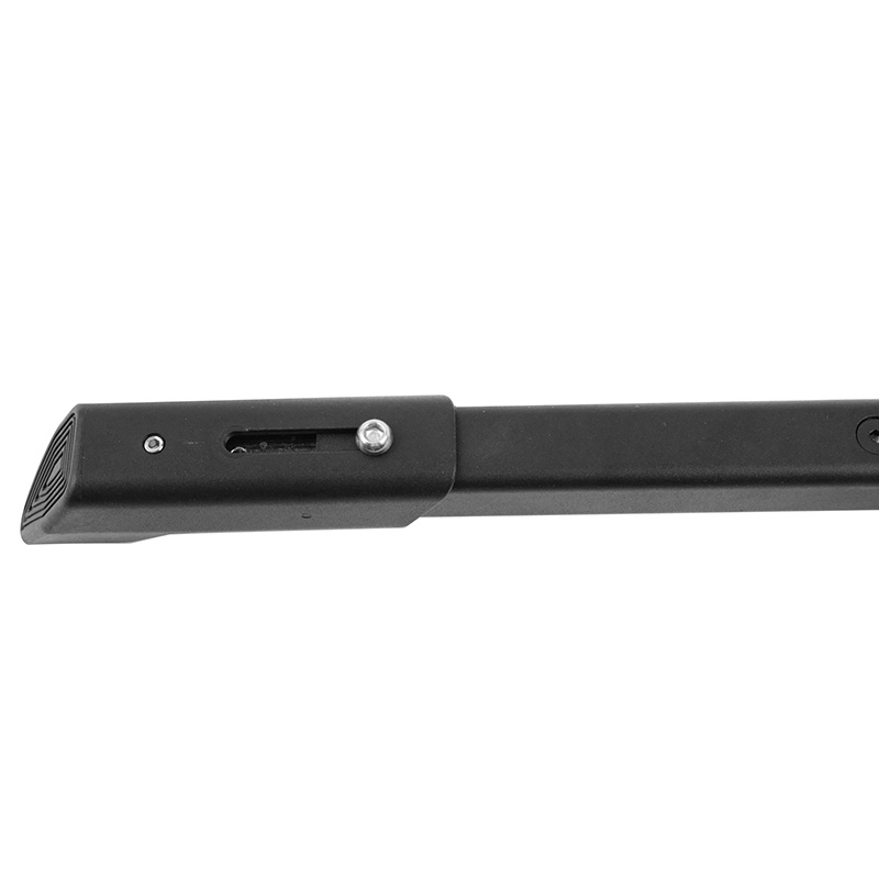 Bequille velo laterale arriere Newton 26-29'' noir reglable fixation 2 vis sur base entraxe 40MM - supporte 50KGS - vue 5