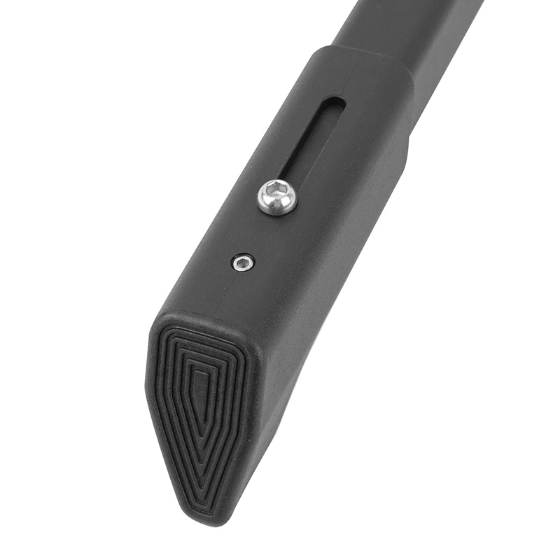 Bequille velo laterale arriere Newton 26-29'' noir reglable fixation 2 vis sur base entraxe 40MM - supporte 50KGS - vue 6