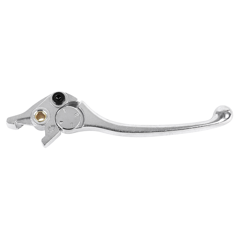Levier de frein adaptable Magneti Marelli Triumph 675 Street Triple 2007-2012, 1050 Speed Triple 2005-2007, Yamaha 600 FZ6 Fazer 1998-2003 droit poli - vue 2