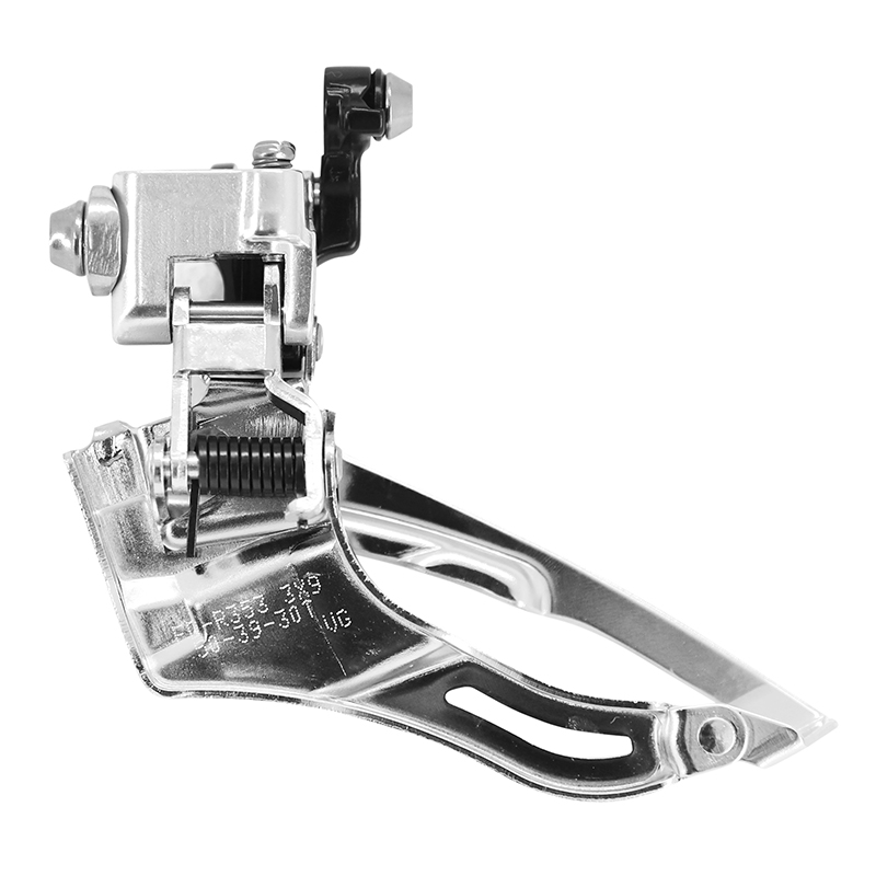 Dérailleur route avant Microshift 9V triple à braser tirage bas - vue 2