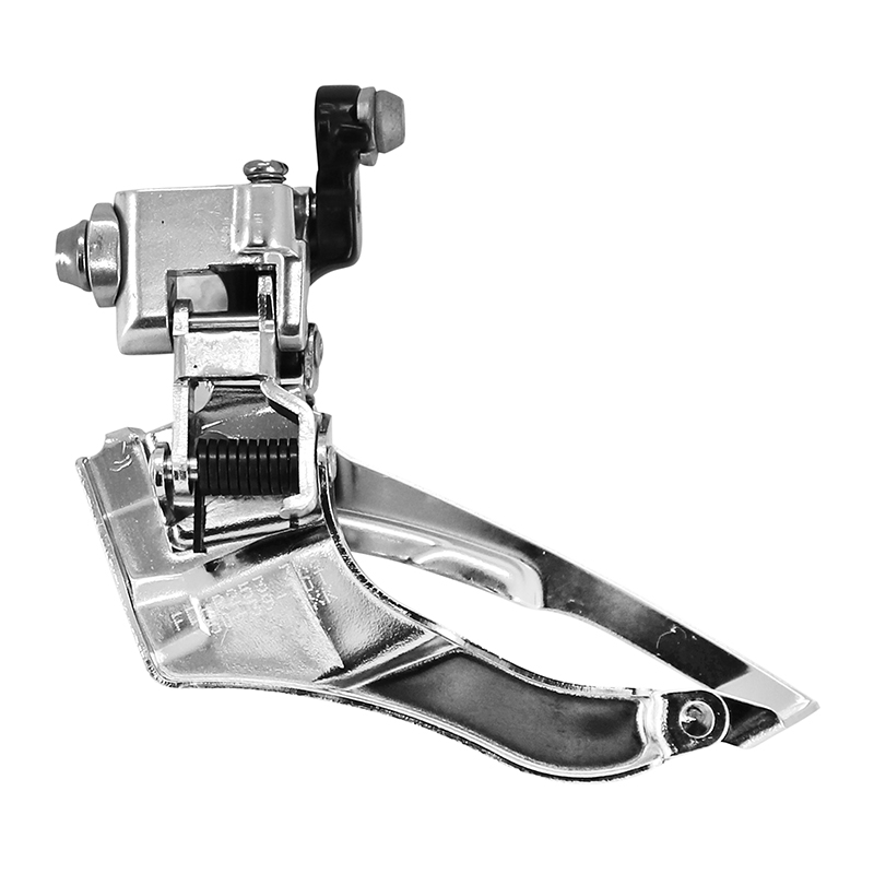 Dérailleur route avant Microshift 8V triple à braser tirage bas - vue 2