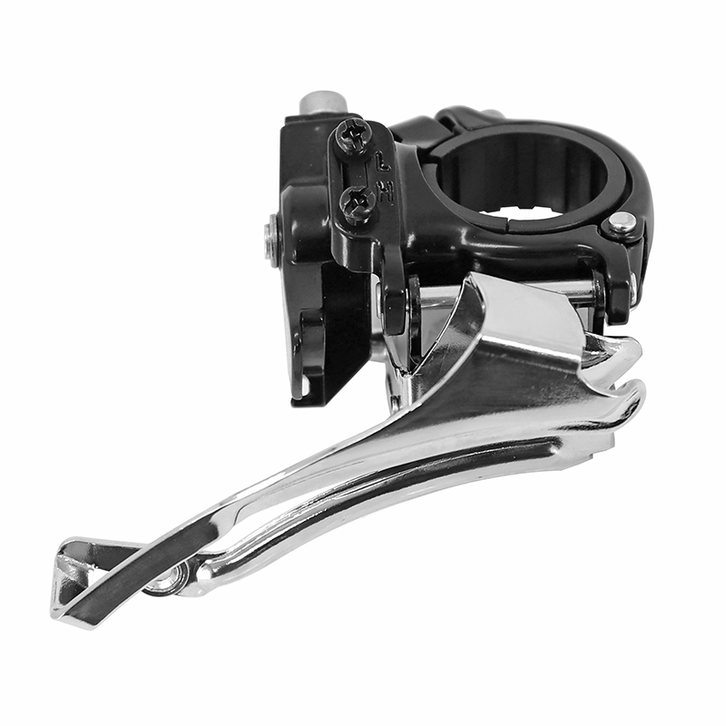 Dérailleur VTT avant Microshift 7-8V à collier 34.9 tirage haut-bas triple plateau 42X34X24 - vue 2