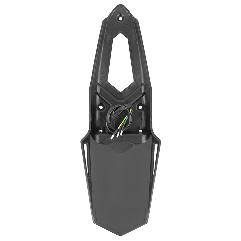 Support de plaque immatriculation avec feu LED transparent homologué CE REPLAY - vue 2
