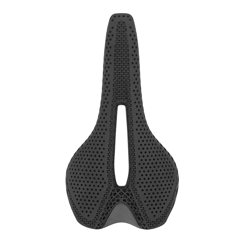 Selle 3D carbone T803 noir ouverte 245X143 rail carbone 165g Newton - vue 2