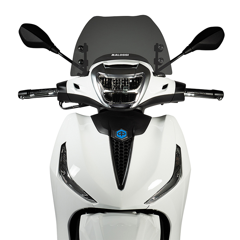Pare-brise maxiscooter Piaggio Beverly HPE 300/400 2021+ fumé Malossi - vue 3