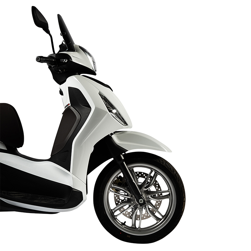 Pare-brise maxiscooter Piaggio Beverly HPE 300/400 2021+ fumé Malossi - vue 5