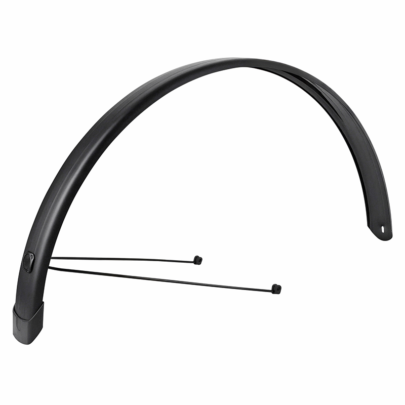 Garde-boue City-VTC 28'' Eurofender Tempo Square 58 mm noir mat (paire) - vue 3