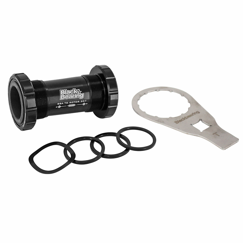 Cuvette intégrée boîtier fileté VTT-Route Black Bearing roulement céramique 68-73 BSA-DUB