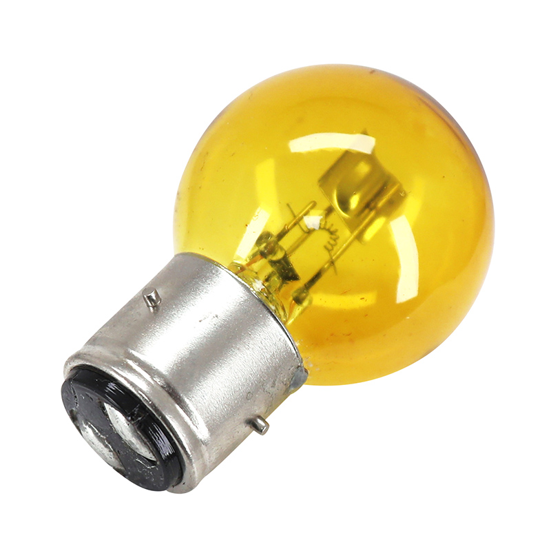 Ampoule standard 6V 25-25W culot BA21D jaune Sélection P2R - vue 2