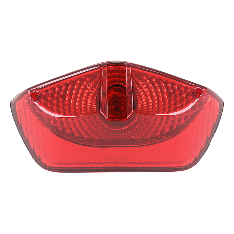 Feu arrière scooter adaptable 50cc Baotian BT49QT rouge homologué CE - vue 2