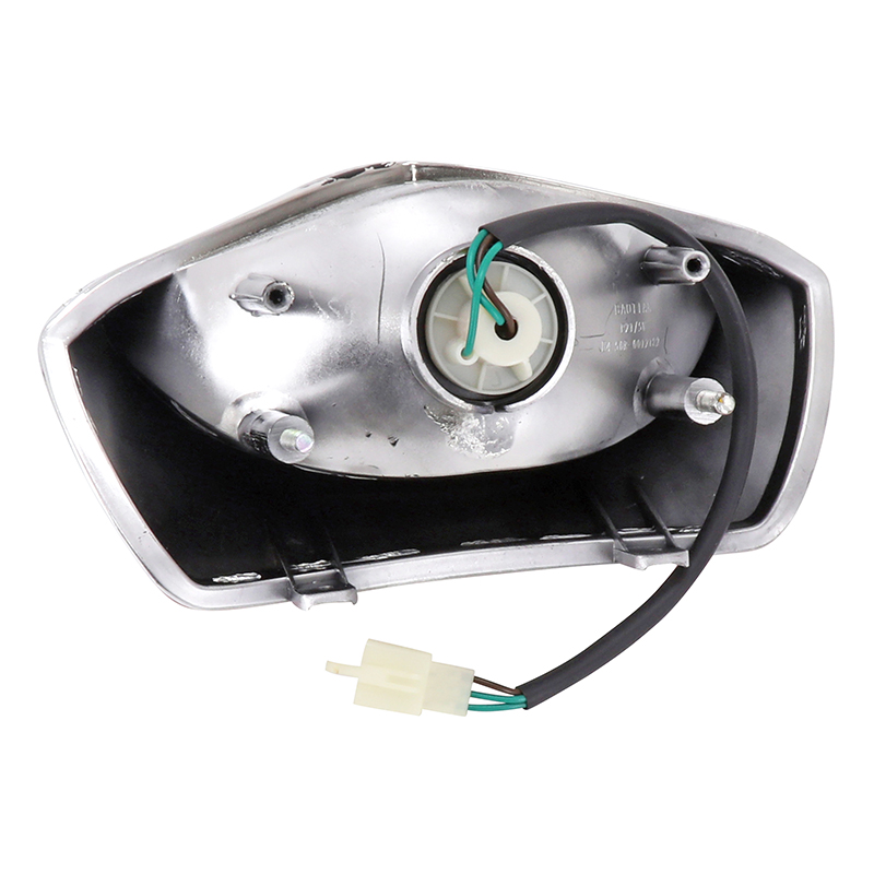Feu arrière scooter adaptable 50cc Baotian BT49QT rouge homologué CE - vue 3
