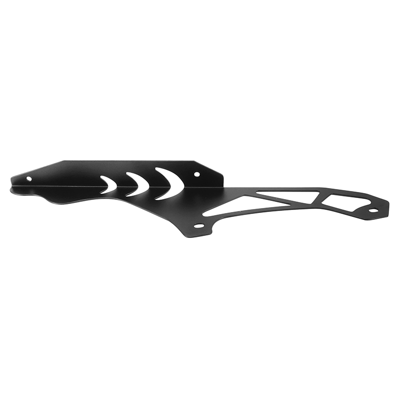 Protège-chaîne 50 adaptable Derbi Senda DRD / Aprilia RX / Gilera RCR SMT aluminium noir P2R - vue 4