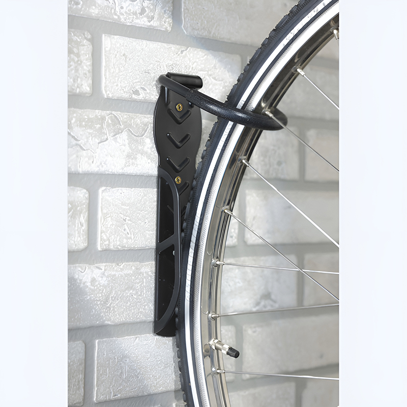 Présentoir-support vélo mural MOTTEZ pour 1 vélo à crochet avec système antivol max 25 kg - vue 5