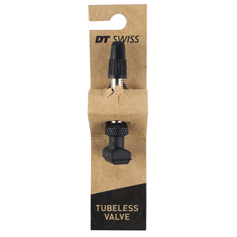 Valve tubeless Presta DT Swiss route 32 mm aluminium argent démontable - vue 2