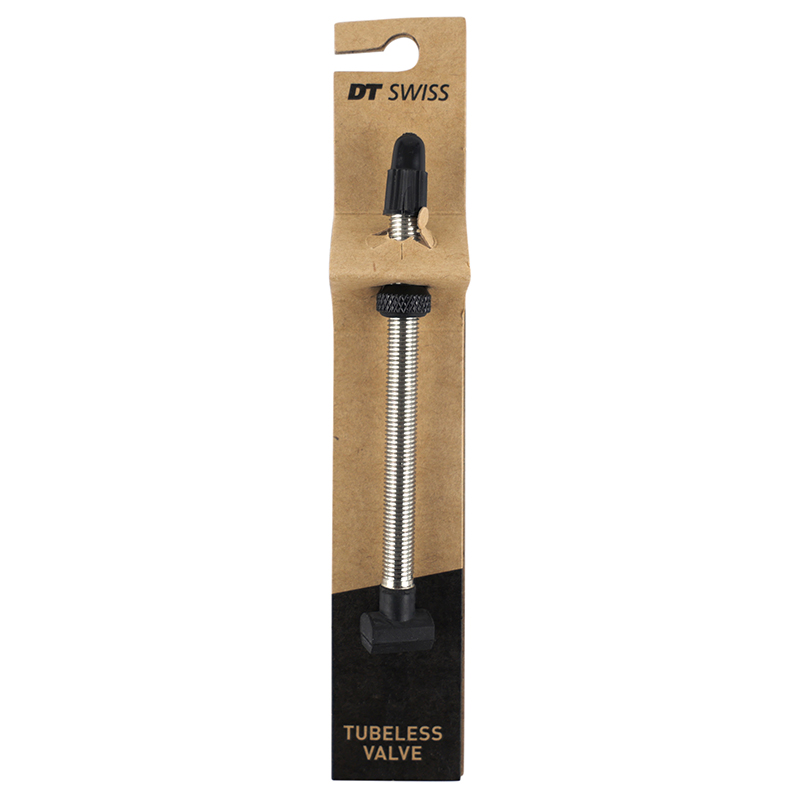Valve de pneu tubeless Presta DT Swiss R6.5 73 mm aluminium argent démontable - vue 2
